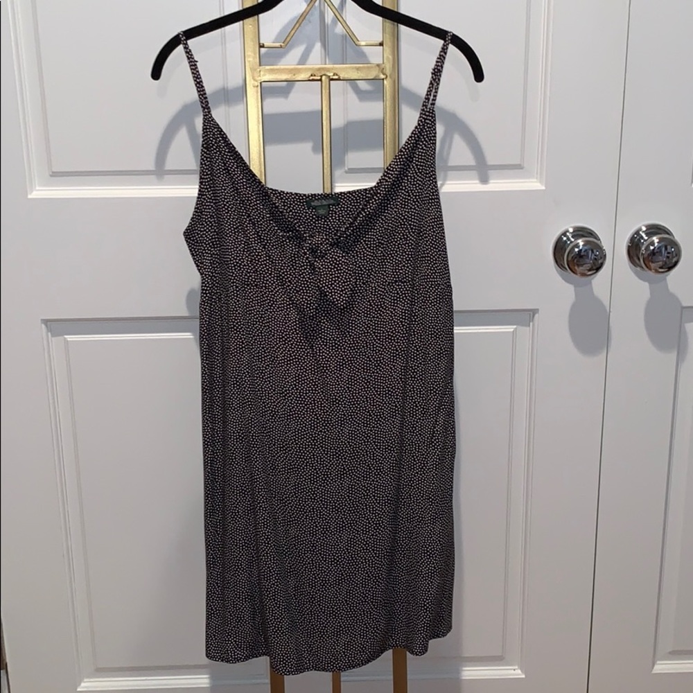 spotted dress